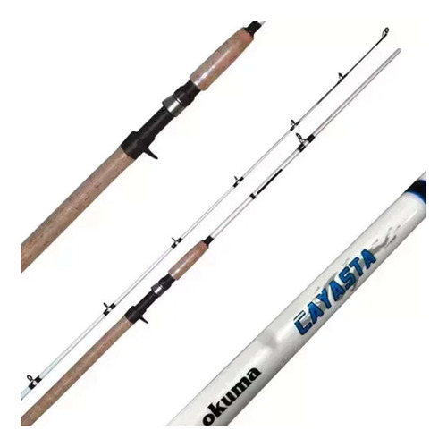 Vara De Pesca Okuma Cayasta Carretilha C782h 15-45lb 2p