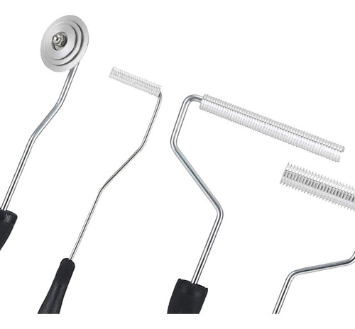 Juego De Herramientas De Rodillo De Fibra De Vidrio, Kit De