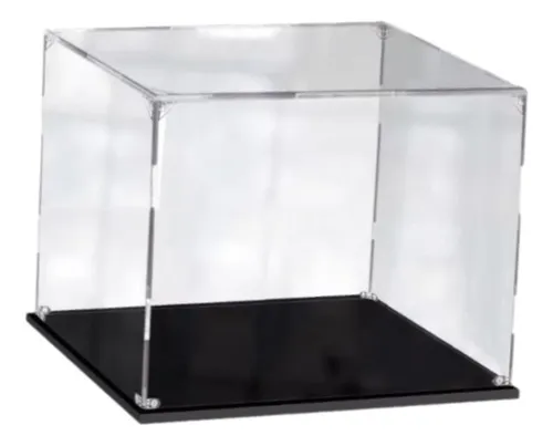 comprar Vitrina De Acrílico Vitrina Para Objetos Base Negra