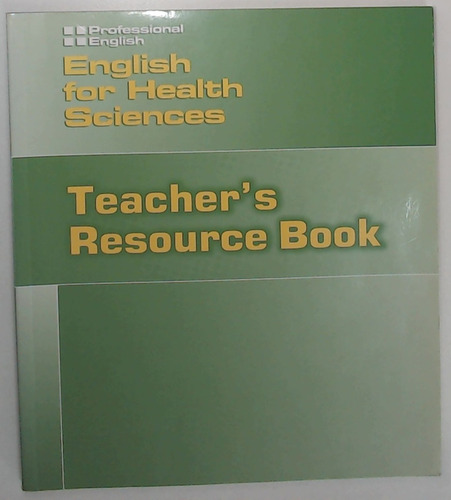 English For Health Sciences - Teacher's Resource Book  - Aa.