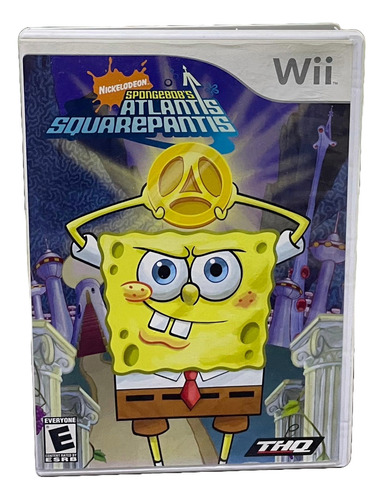 Spongebob's Atlantis Squarepantis Bob Esponja - Nintendo Wii (Reacondicionado)