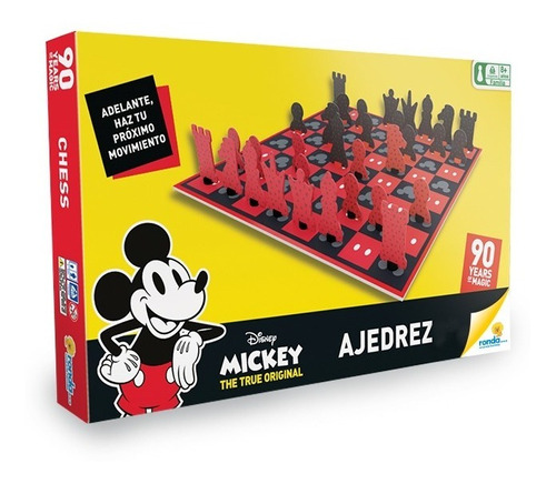 Ajedrez Mickey 90 Años Ronda