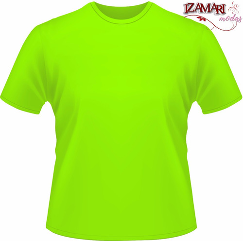 10 Camisetas Dry Fit Verde Limão 100% Poliéster Frete Grátis