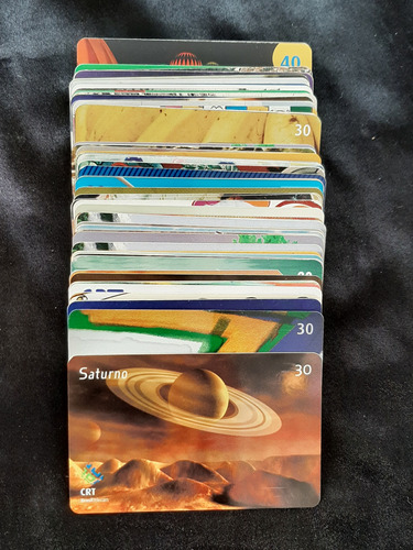 60 Cartões Telefônicos Antigos Coleção 