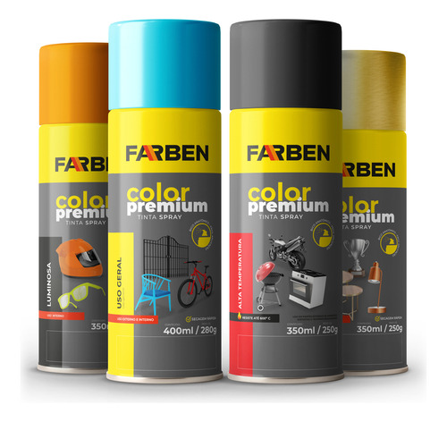 Pintura En Aerosol Color Premium - Farben (uso General)