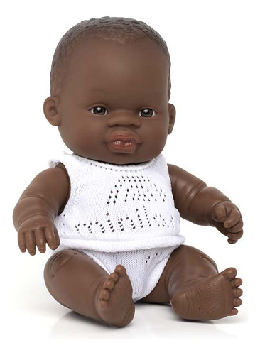 Miniland Educational Recién Nacido Baby Doll African Boy (21