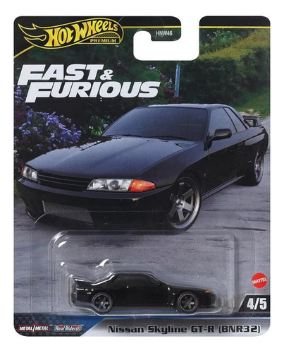 Hot Wheels Premium Fast And Furious Nissan Skyline Gt-r 