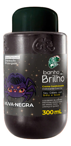  Banho De Brilho Hidratante Com Cor Kamaleão Color Tom Viúva Negra