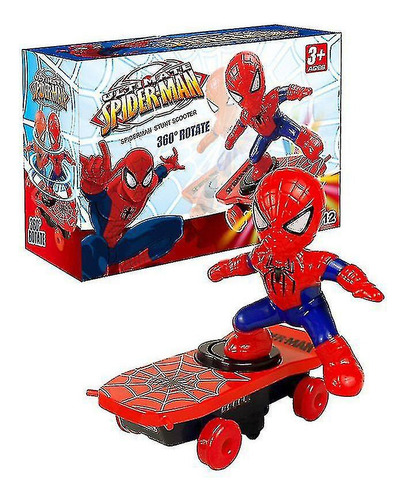 Monopatín Eléctrico Spider-man: Música, Vaso 360 For Niños