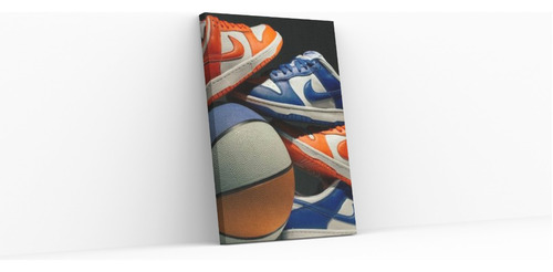 Cuadro Decorativo Canvas Para Sala Tenis Nike Dunk 60x40 Cm