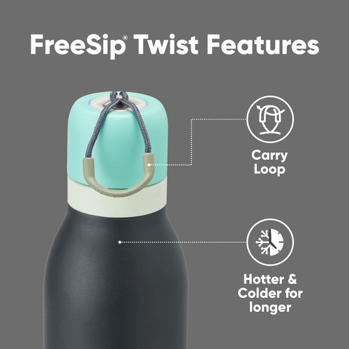 Owala ® Freesip Termo Botella Acero Inoxidable Con Popote