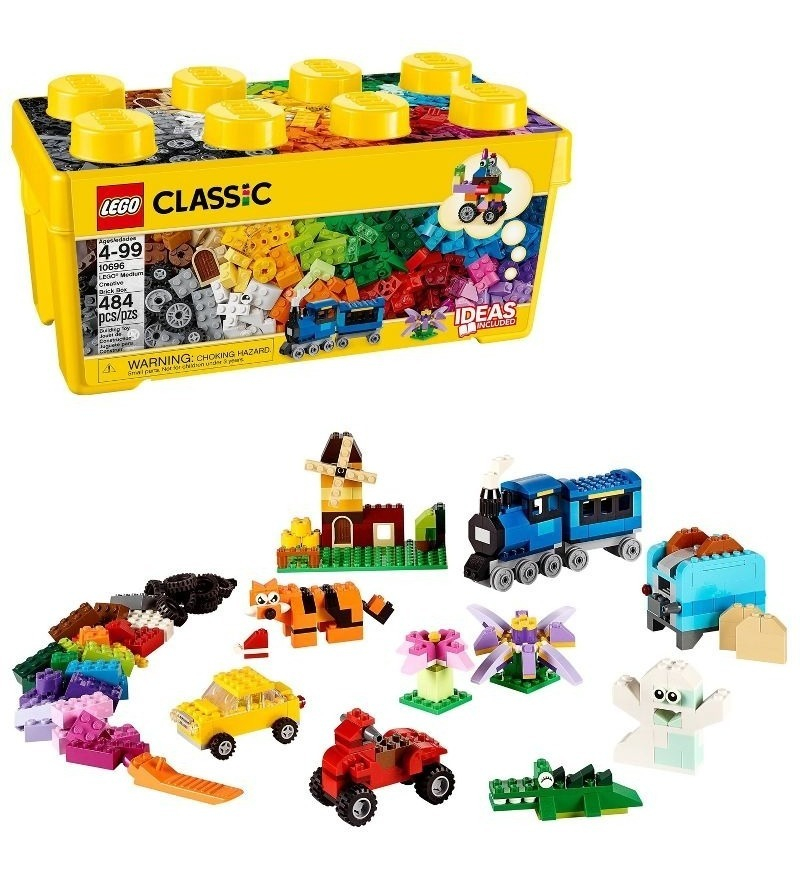 Kit Lego Classic Caja De Ladrillos Creativos Mediana 10696