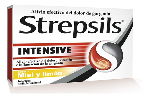 Strepsils Intensive Miel Y Limon