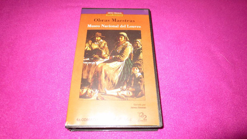 Vhs Obras Maestras Museo Nacional Del Louvre Conaculta Vhs 