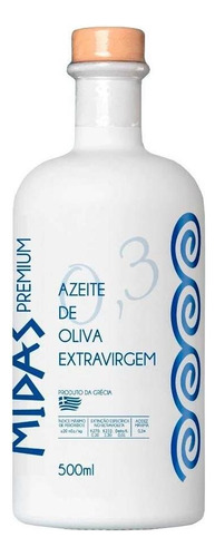 Azeite De Oliva Exta Virgem Midas Koroneiki 500 Ml Grécia...