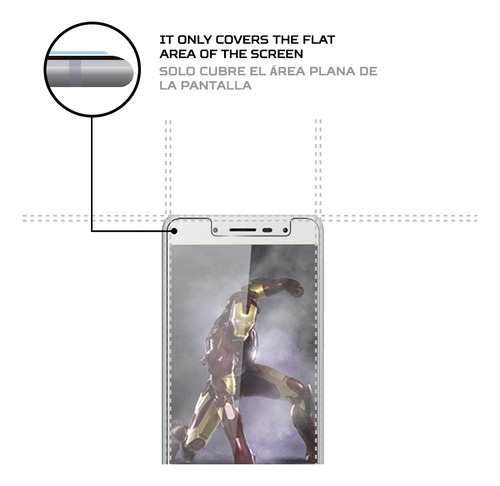 Protector Mica Pantalla Para Hisense L695
