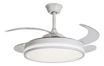 Comprar Ventilador De Techo Col Home Aspas Retráctil Luz Led 18 W 4 Palas 220v 70w 6 Velocidades Con Control Remoto