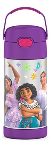 Botella De Agua Para Niños Thermos Funtainer Botella Con Paj