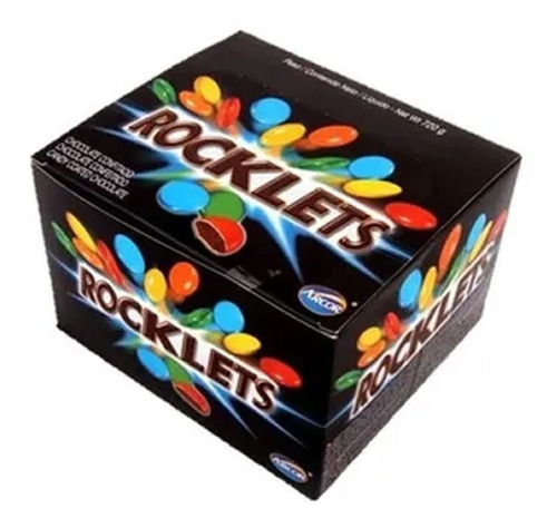 Rocklets 40gr Pack X 18un - Cioccolato Tienda De Dulces