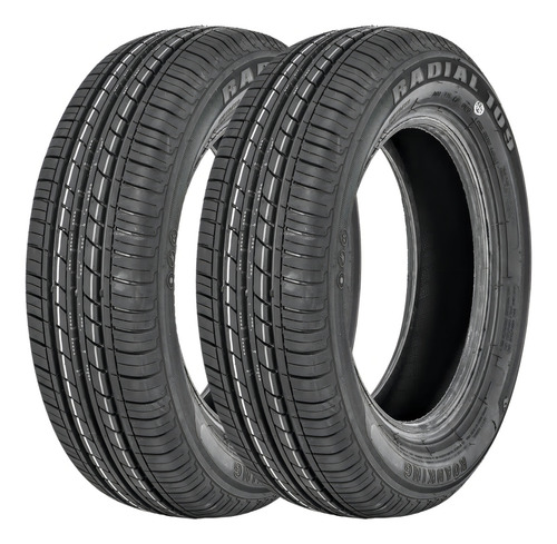 Kit 2x Pneu 175/65r14c Radial 109 Roadking 90/88t Aro 14