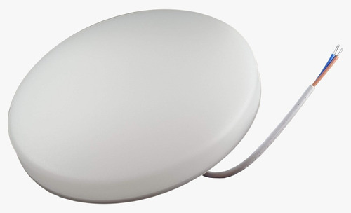 Plafon Led Techo Dual 22w S/borde Regulable Redondo Embutir Color Blanco