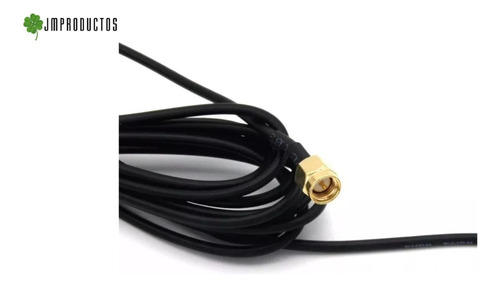 Antena Wifi 12dbi 3g 4g Aerea Sma Macho Rg174 700-2700mhz