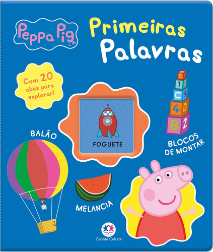 Peppa Pig - Primeiras palavras, de Cultural, Ciranda. Ciranda Cultural Editora E Distribuidora Ltda., capa mole em português, 2021