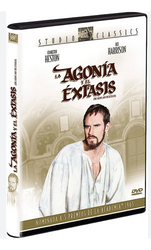 La Agonia Y El Éxtasis Con Charlton Heston Dvd