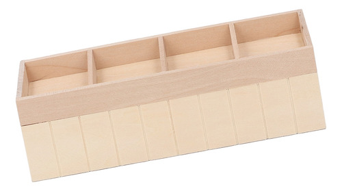 Estantería De Madera En Miniatura Para Frutas, Soporte Para