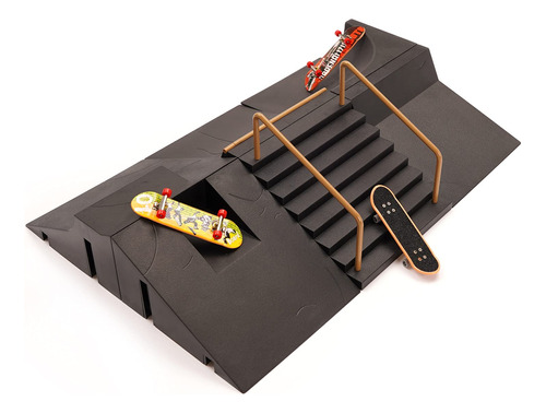 Fingerboard Skatepark Park Ramp Toys Skate Park Kit De Ramp.