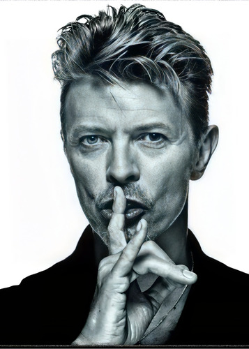 Póster David Bowie Autoadhesivo 82x60cm #9