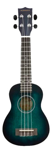 Ukelele Soprano Diseño Raspado Korner Aquila C Funda Ukrr