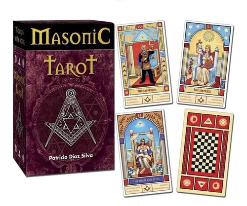 Masonic Tarot Patricio Diaz Silva Cartas + Instrucciones