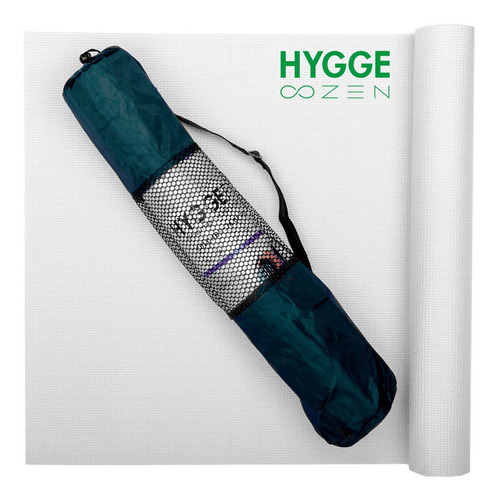 Imagen 2 de 10 de Mat Yoga Colchoneta Pvc 6mm Con Correa + Funda De Regalo