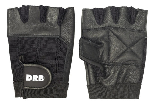  Guantes Drb Fitness Cuero Crossfit Gimnasio Pesas Cuero