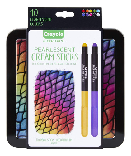 Crayones Crayla Signature Pearlescent Cream X10u