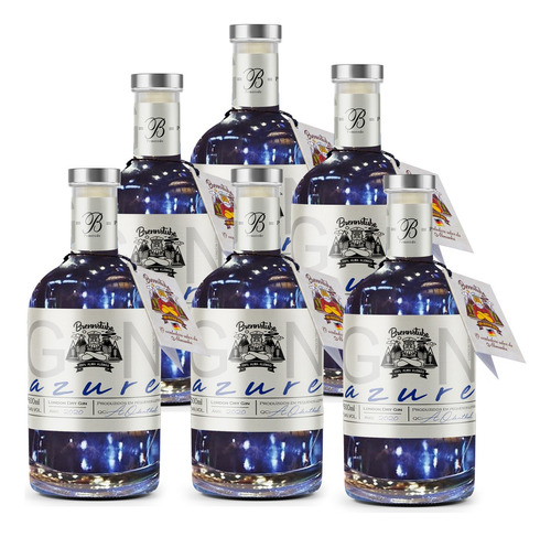 Kit Gin Premium Azure -  Brennstube C/6  