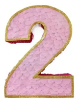 Comprar Piñata Cartón Arcoirispapel Colorido 1 Unidad Rosa Piñata Número Piñata Número Rosa Personalizado Mediana