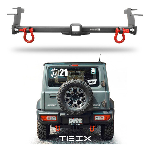 Imagen 5 de 6 de Tirón De Arrastre Sp Con Grilletes Suzuki Jimny 2020+ Direct