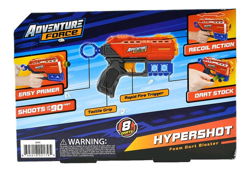 Juguete Adventure Force Hypershot Tipo Nerf