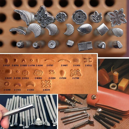 . Conjunto De 20 Perfuradores De Couro Diferentes