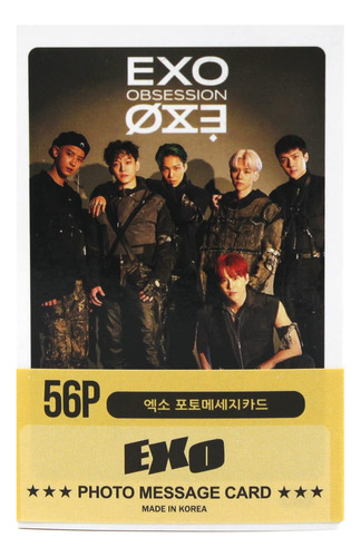 Zeesoon K-pop Idol Group New Photo Message Card 56pcs Set
