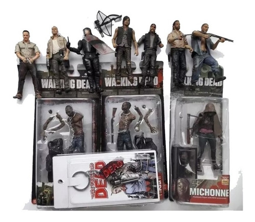 The Walking Dead Dixon Zombies Mcfarlane Rick Grimes Terror