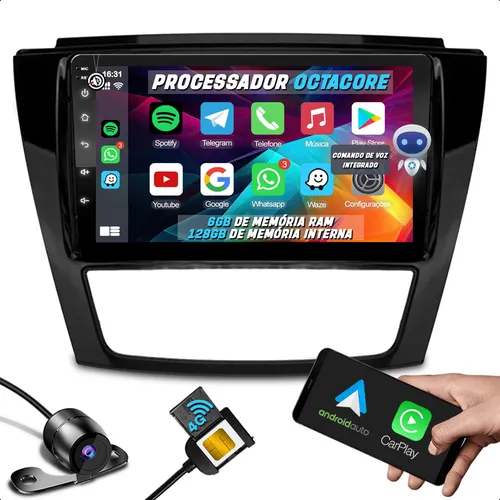 comprar Multimidia Completa Com Moldura 6u002F128 De Ram + Câmera De Ré