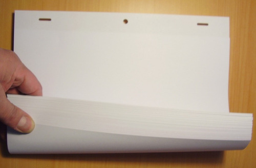 Imagen 2 de 3 de Animacion 100 Hojas Papel Perforadas