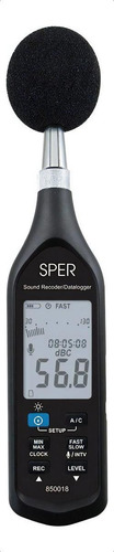 Decibelimetro Grabadora De Sonido Sonidos Datalogger Sper