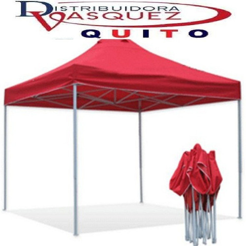 Carpa De 3x3 Metro Impermeable Estructura Reforzada Plegable