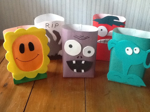Bolsitas Plantas Vs Zombies Artesanales Pack 10 Unidades
