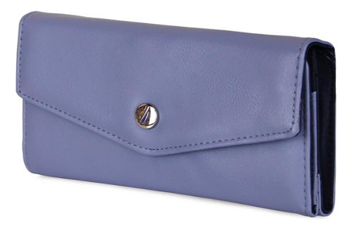 Billetera De Mujer Ania Azul Nautica