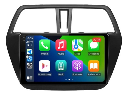 Radio Suzuki S-cross Android Carplay + Bisel + Cámara 2+32